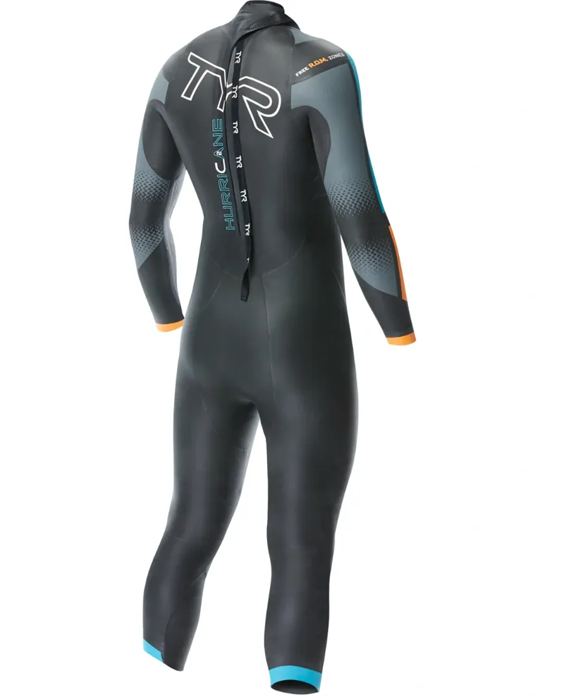Tyr Men's Hurricane Wetsuit Cat 2 Black-1